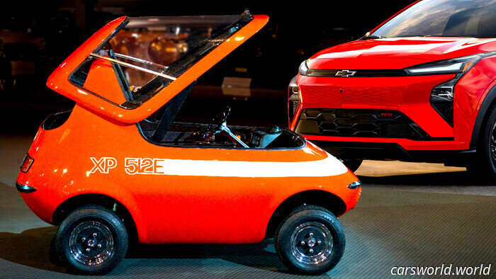 Long before the Chevy Bolt, GM created an electric vehicle resembling an egg on wheels | Carscoops